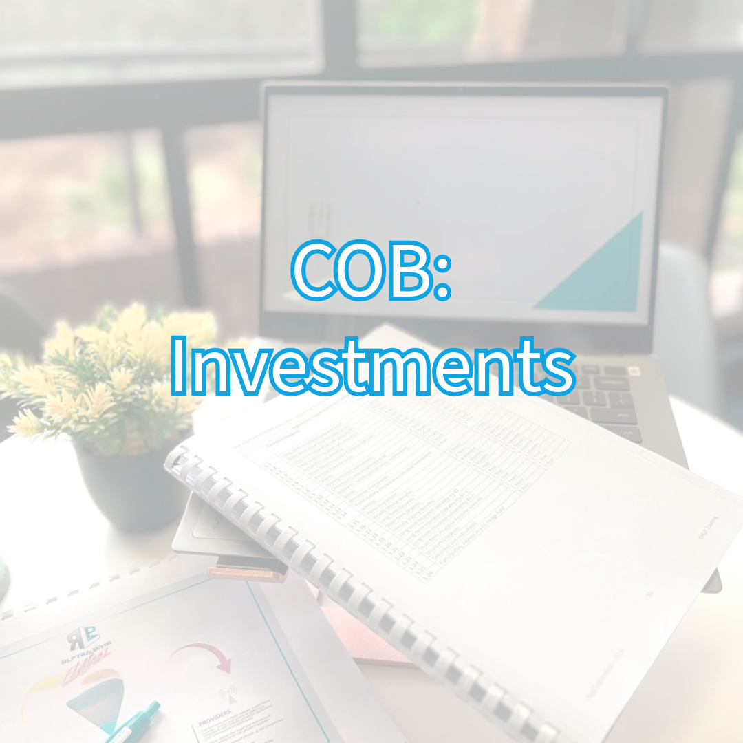 COB: Investments